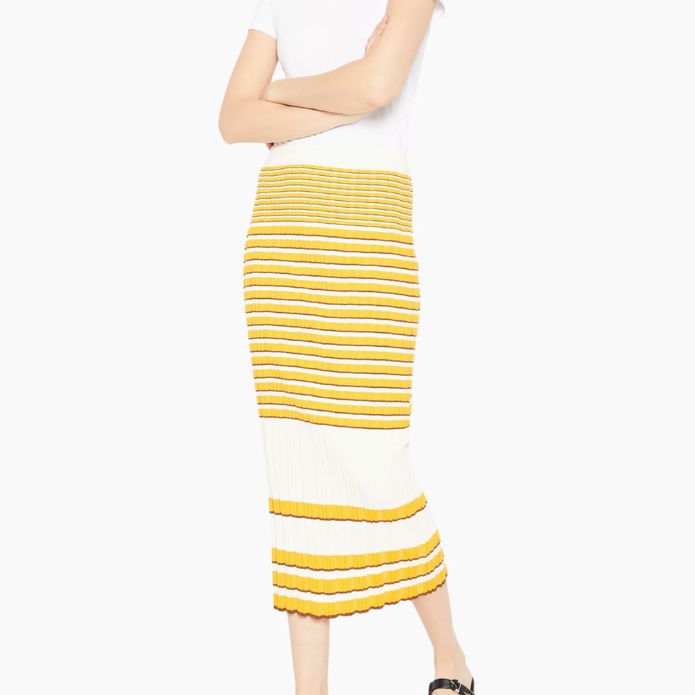 NWT THEORY RIB PENCIL SKIRT